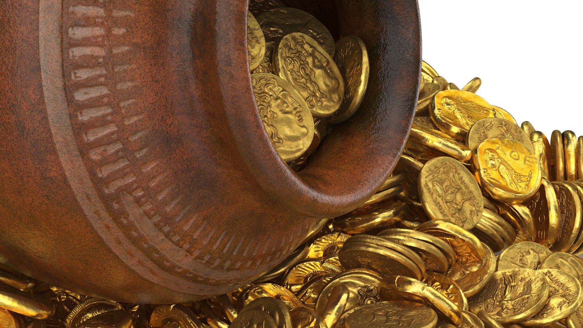 3D Gold Coins in Treasure Old Clay Pot https://p.turbosquid.com/ts-thumb/WE/AVF14C/pu/goldcoinsintreasureoldclaypotvray3dmodel010/jpg/1670317931/1920x1080/fit_q87/caeb3d8f222789a7cfad678c5eb8b8d981fefac3/goldcoinsintreasureoldclaypotvray3dmodel010.jpg