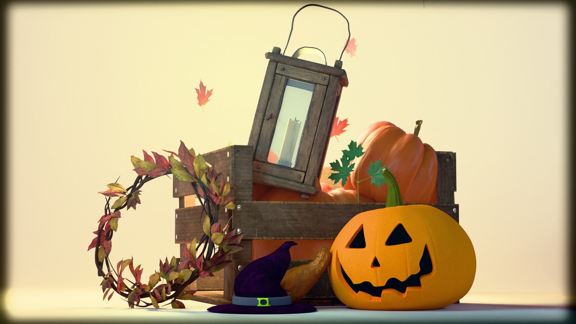 Cozy Fall Asset Pack 3D - TurboSquid 2473146