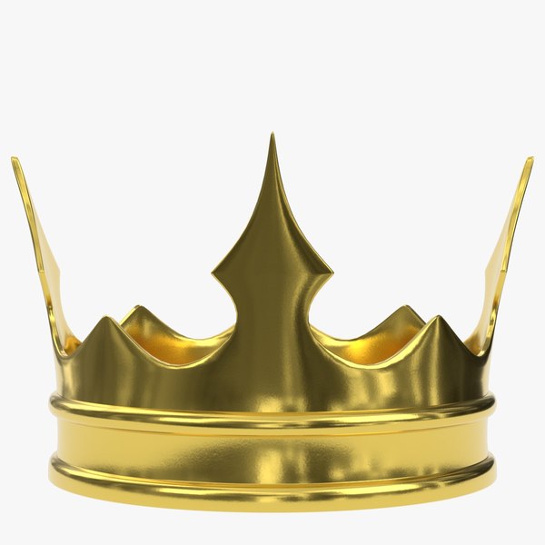 3D model Gold crown 11