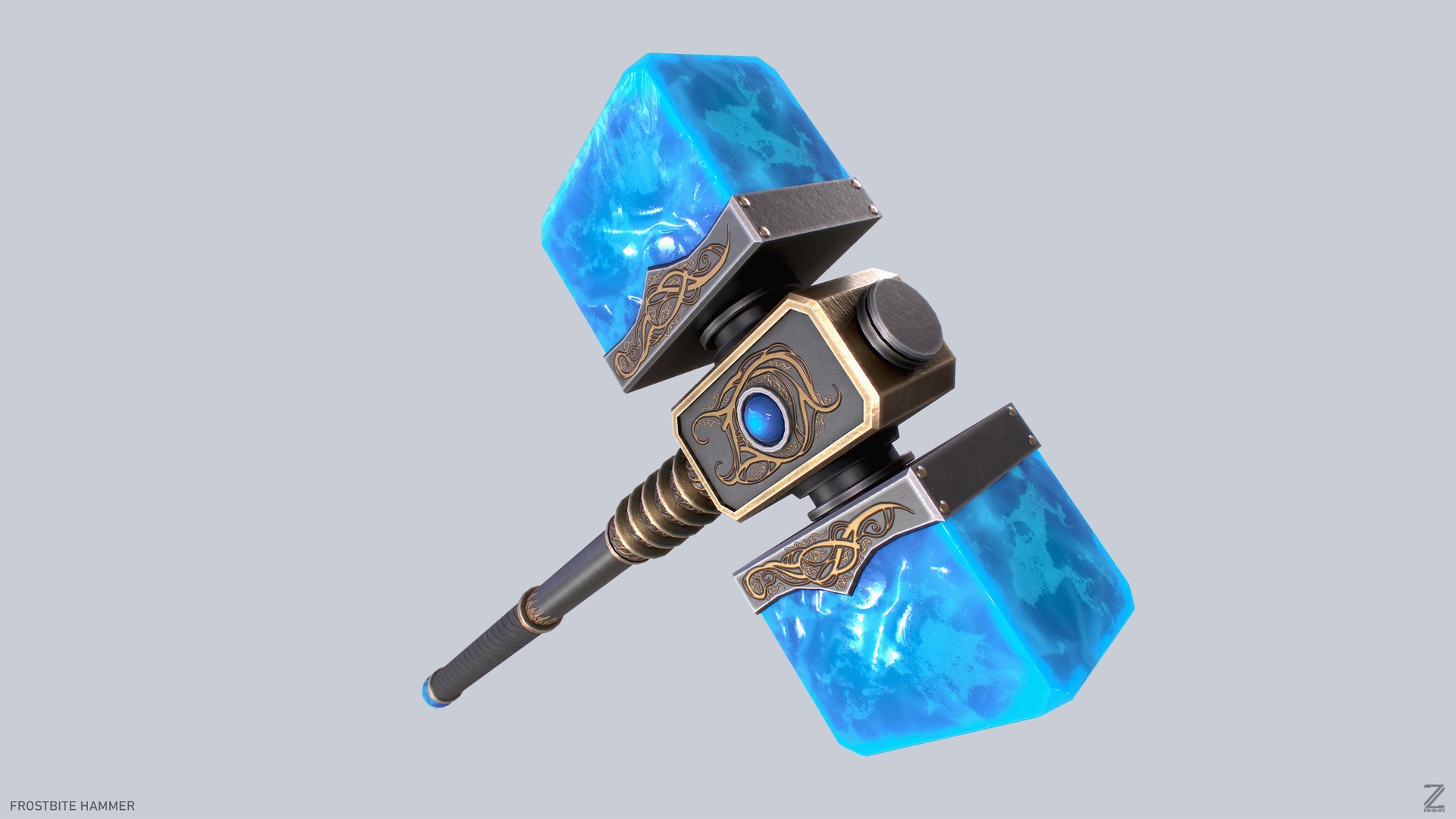 Frostbite Hammer 3D Model - TurboSquid 2421426