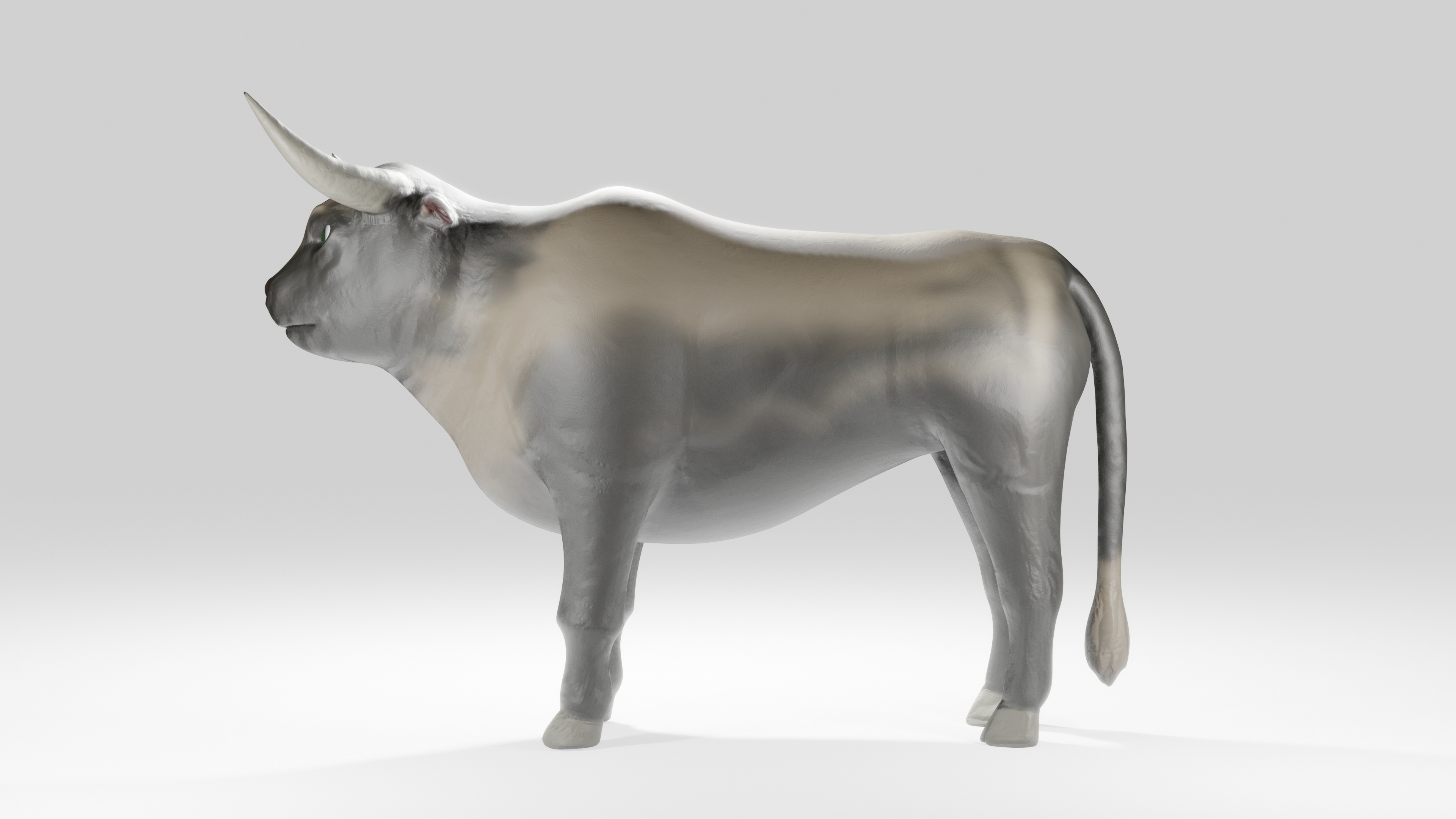 3D model bull cartoonist animal rigging - TurboSquid 1611536