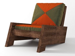 3D asturias armchair model