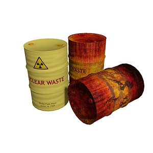 barrels rusty obj