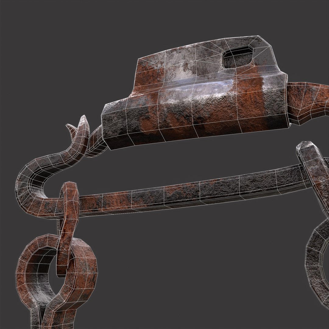 Rusty Lock 3D Model - TurboSquid 1777070