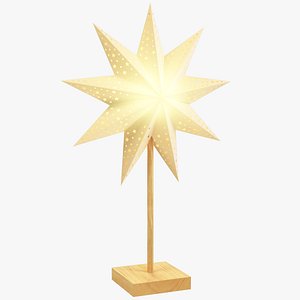 Standing Christmas Paper Star V2