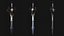 Demon Skull Greatsword Fantasy Dark Weapon game ready UE5 Unity