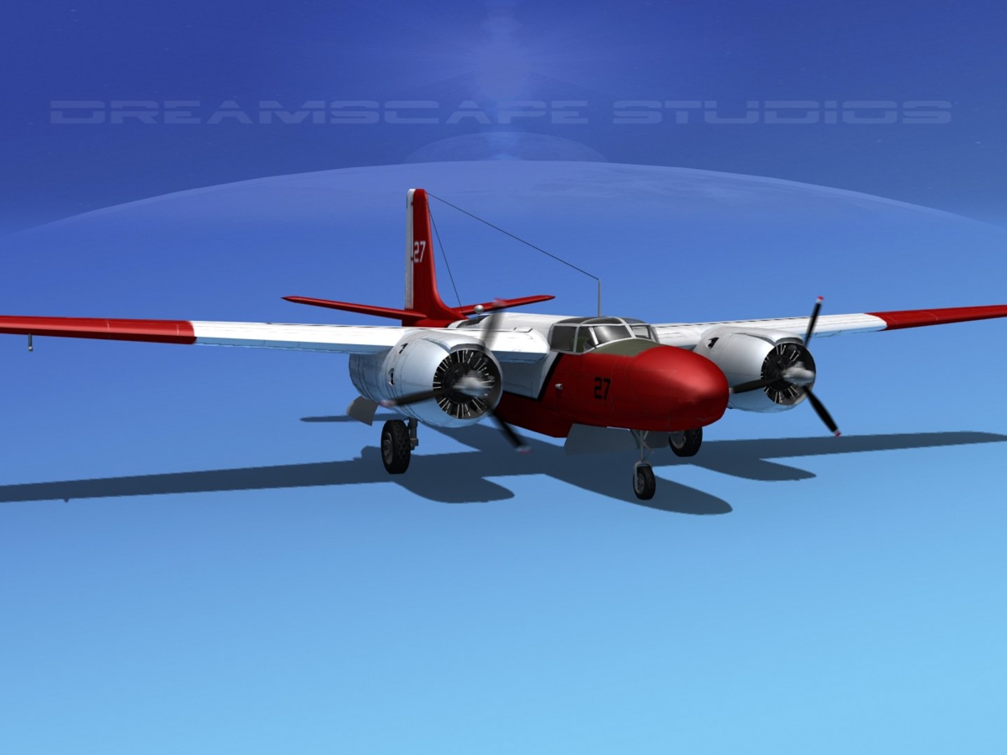 3ds Propeller Douglas 322