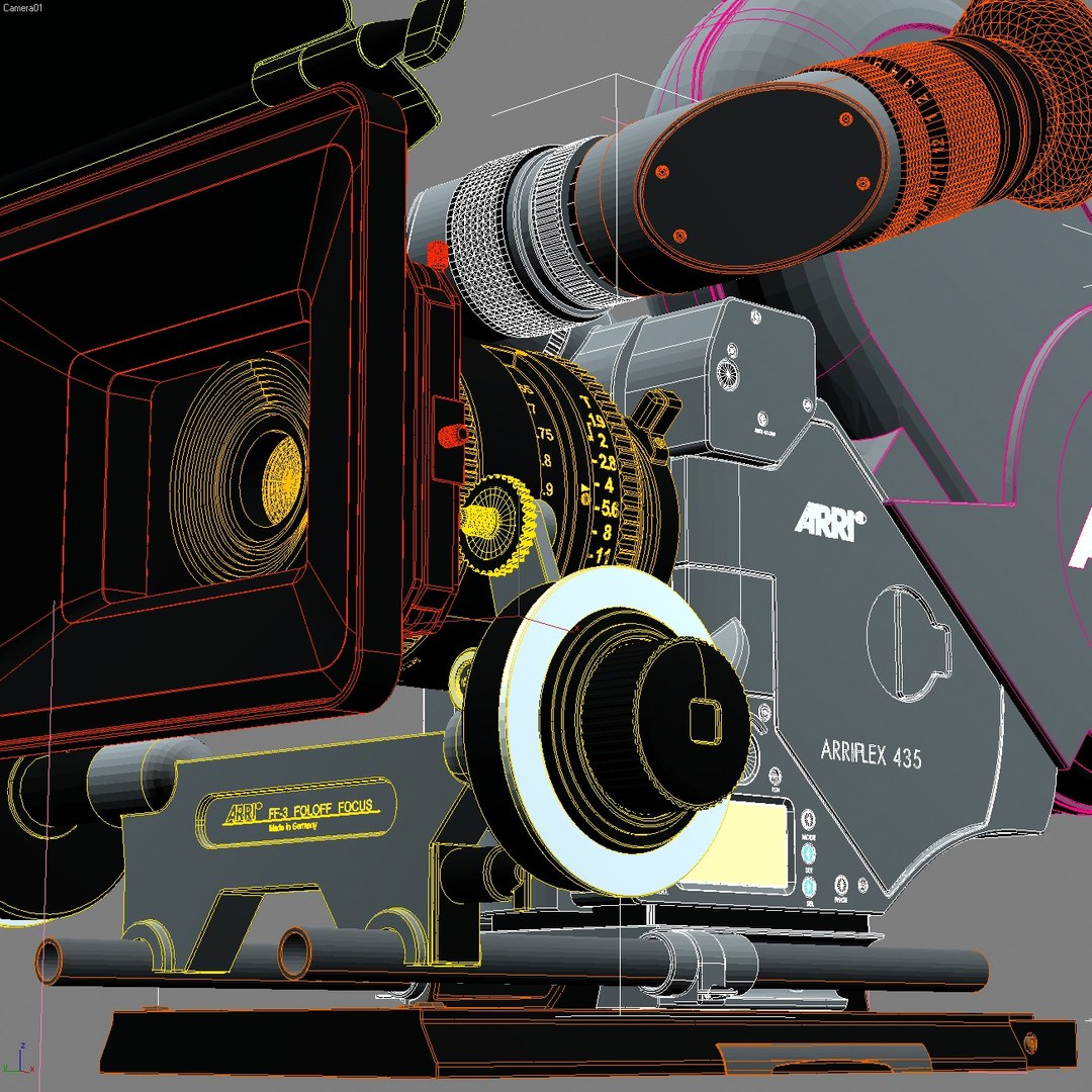 arriflex 435 extreme film camera 3d model https://p.turbosquid.com/ts-thumb/WE/hIrOns/DlhJPOxe/arriflex435e.wire.215/jpg/1269176314/1920x1080/fit_q87/e284345b931b15b20061630776be90f76f668dd3/arriflex435e.wire.215.jpg