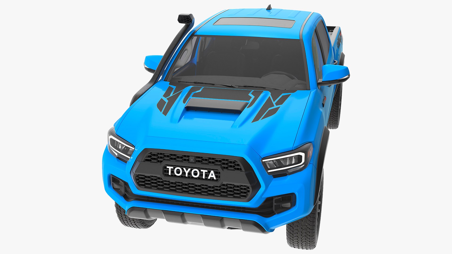 Toyota Tacoma TRD Pro Voodoo Blue 2021 3D model - TurboSquid 1744126