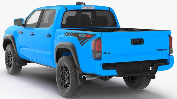 Toyota Tacoma TRD Pro Voodoo Blue 2021 3D model - TurboSquid 1744126