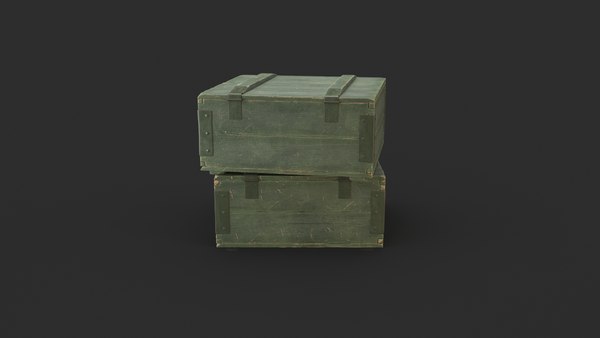 3D Ammo Boxes model - TurboSquid 1931421