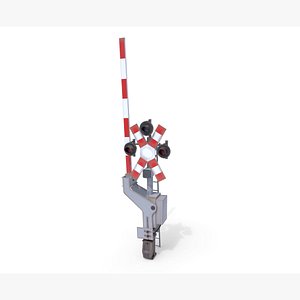 railway crossing traffic light model