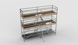 scaffolding system 3D model 3D model