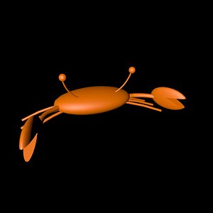 crab 3d model