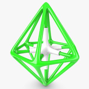 Math Sci-Fi Geometry 12 3D model