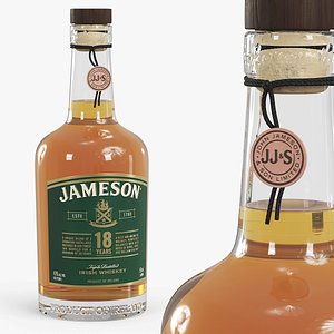 Jameson Irish Whiskey 18 Years Amber