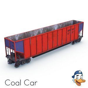 3D coal car