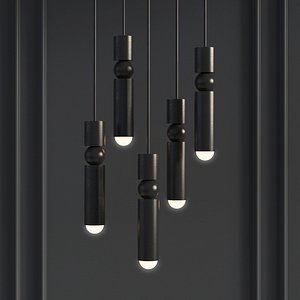 fulcrum light matte black 3D
