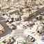 arab town war scenario 3d max