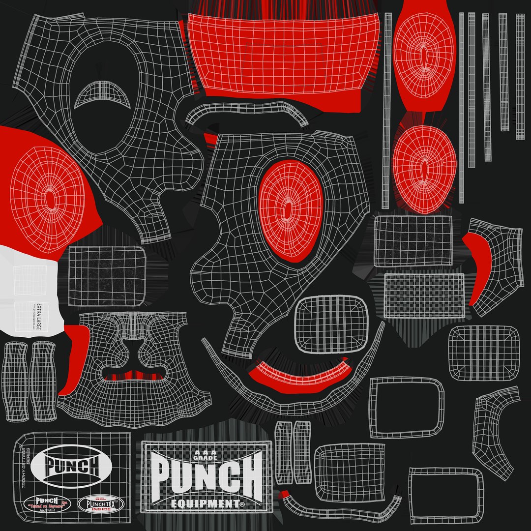PUNCH Equipament Boxing Gloves Sparring Headgear Collection 3D https://p.turbosquid.com/ts-thumb/WF/1By95f/Rk/uv01/png/1673575499/1920x1080/fit_q87/3b4354dab21999ba6e50fbedd1ab6199f098159f/uv01.jpg