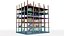 Under construction Building Low poly