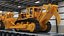 Powerful Duty Truck with Lowboy Trailer and Bulldozers 3D
