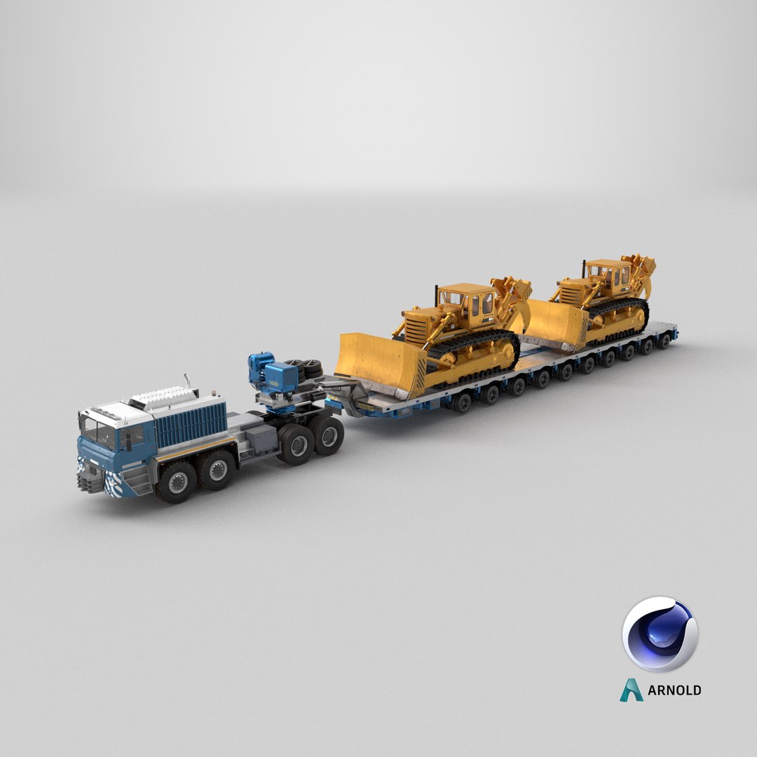 Powerful Duty Truck with Lowboy Trailer and Bulldozers 3D https://p.turbosquid.com/ts-thumb/WF/7Ui3Hd/ik/stemcell_cinema_4d_arnold_render/png/1740476136/1920x1080/fit_q87/8c53ada83df48fd6e805d869c0b8de908f1daa63/stemcell_cinema_4d_arnold_render.jpg