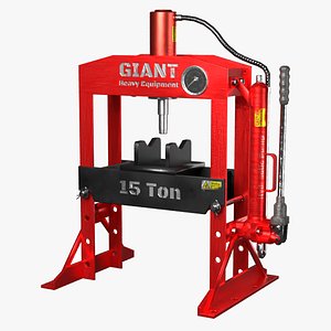 hydraulic bench press 3D