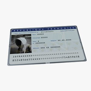 French identity card CNI