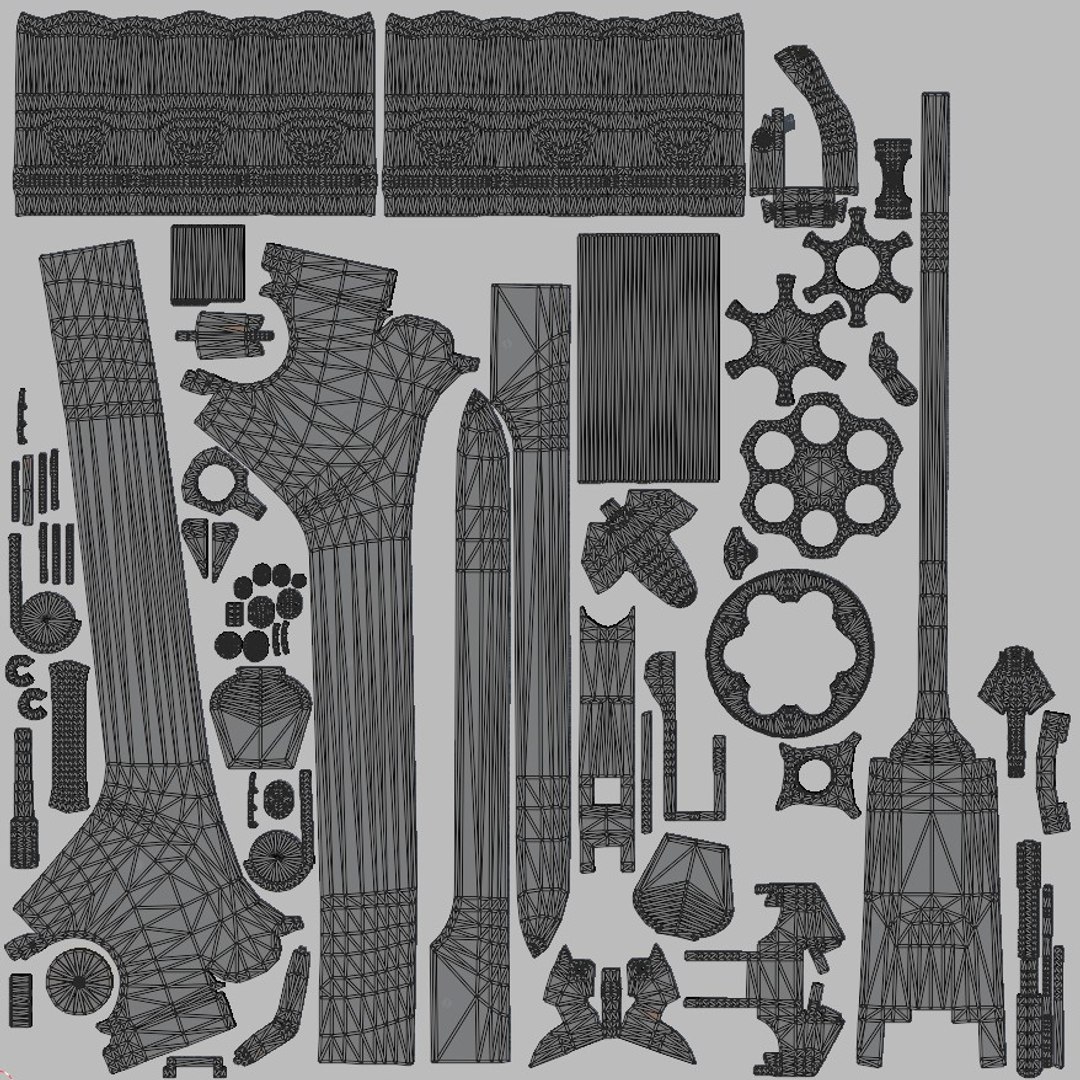 3D British Weapons Of World War 2 Model - TurboSquid 2215649