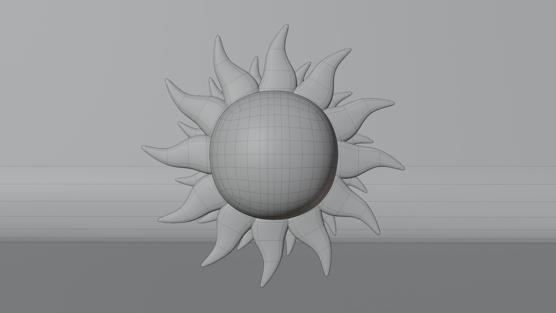 3d Cartoon Sun Low-poly 3d Model - Turbosquid 1871111