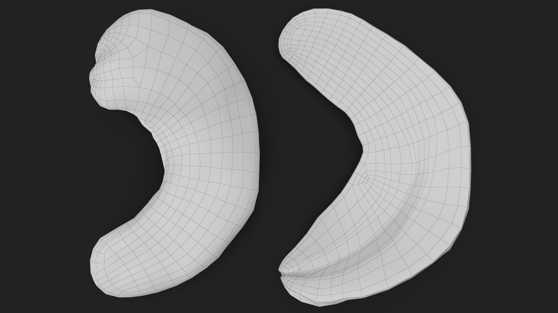 3D model Cashews 6 https://p.turbosquid.com/ts-thumb/WF/P9fvKa/Qv/wireframe_15/jpg/1702970579/1920x1080/fit_q87/ac0d3efd5666974b6854f45d0d3cd3209a06e6bd/wireframe_15.jpg