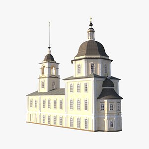 Russian Orthodox Church Reconstruction 3D model