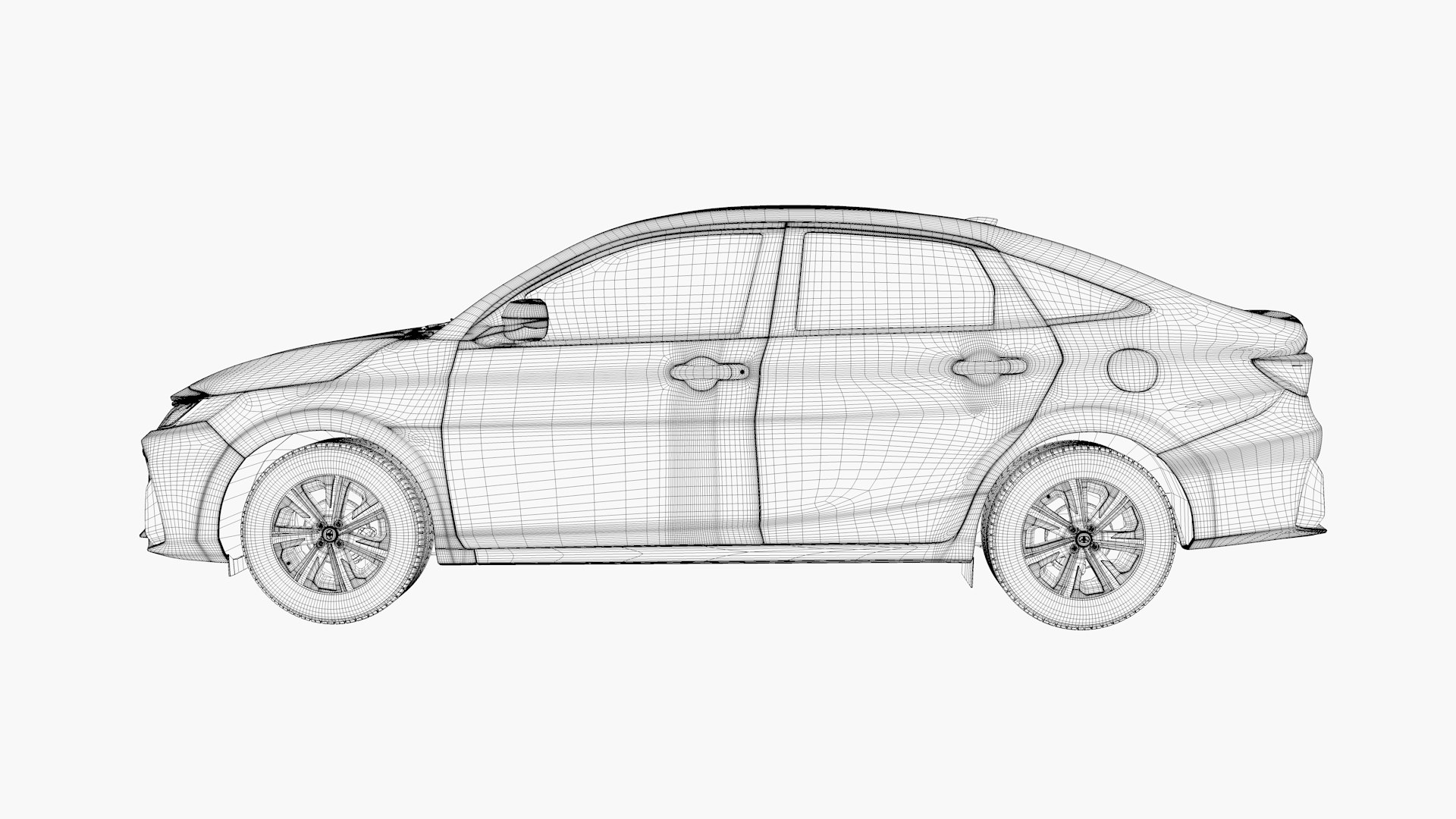 Toyota Yaris 2023 3D model - TurboSquid 2049532