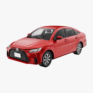 Toyota Yaris 2023 3D model
