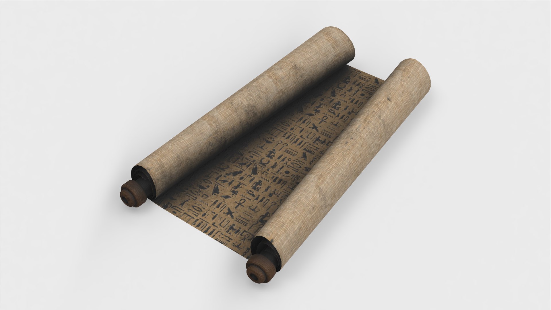 Scroll 01 3D - TurboSquid 2304401