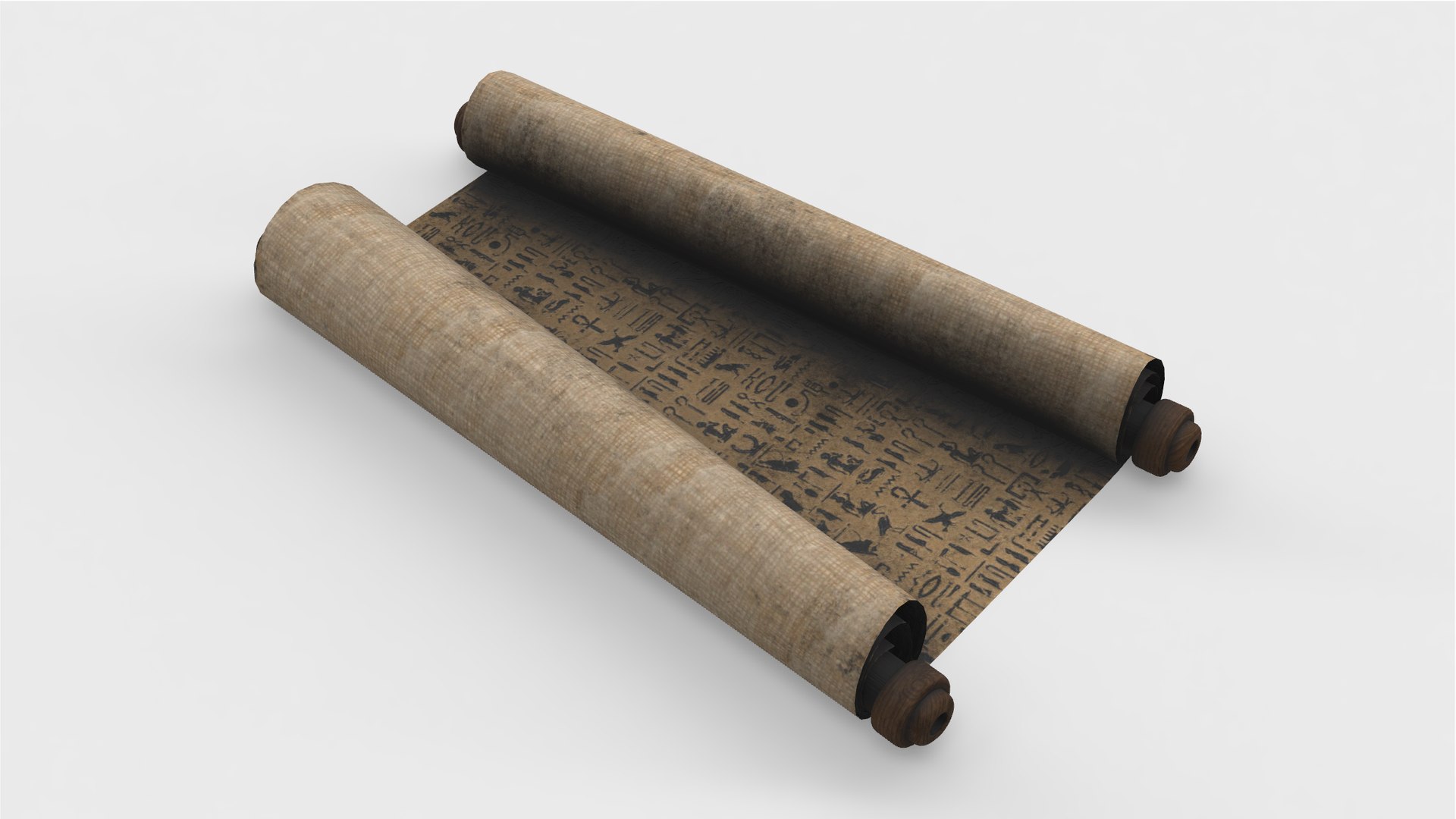 Scroll 01 3D - TurboSquid 2304401