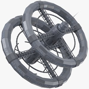 Space Station 3D Model