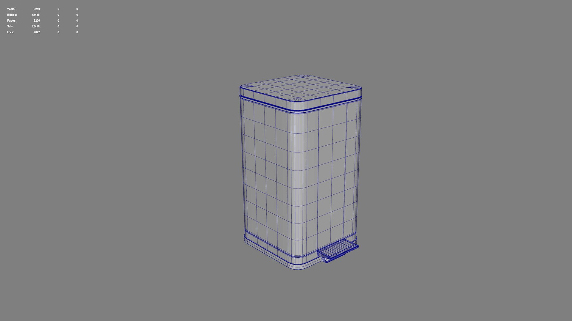 3D Dustbin https://p.turbosquid.com/ts-thumb/WF/YlyDfN/aH/dustbin_polycount/png/1752378478/1920x1080/fit_q87/d3d24d73587197a33e40937e690c9ba07b27fdbe/dustbin_polycount.jpg