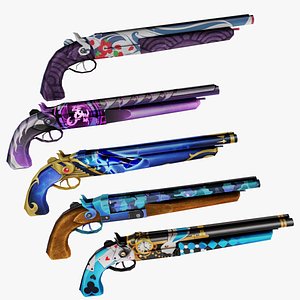 M1873 Rifle Game Weapon 5x