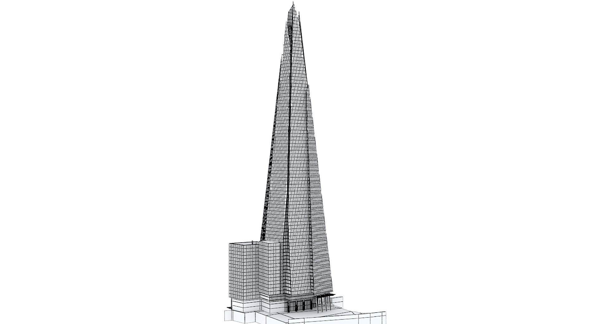 The Shard High Poly 3D model https://p.turbosquid.com/ts-thumb/WF/cyH1zU/qS/wire_08/png/1617787522/1920x1080/fit_q87/50482124229848308a6decc67ef6f7e5357765d4/wire_08.jpg