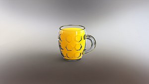 Glass Mug 3D model