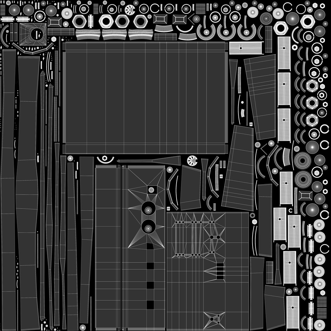 Hologram Microcosm Black 3D - TurboSquid 2247431