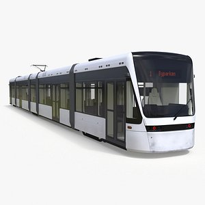 City Tram White