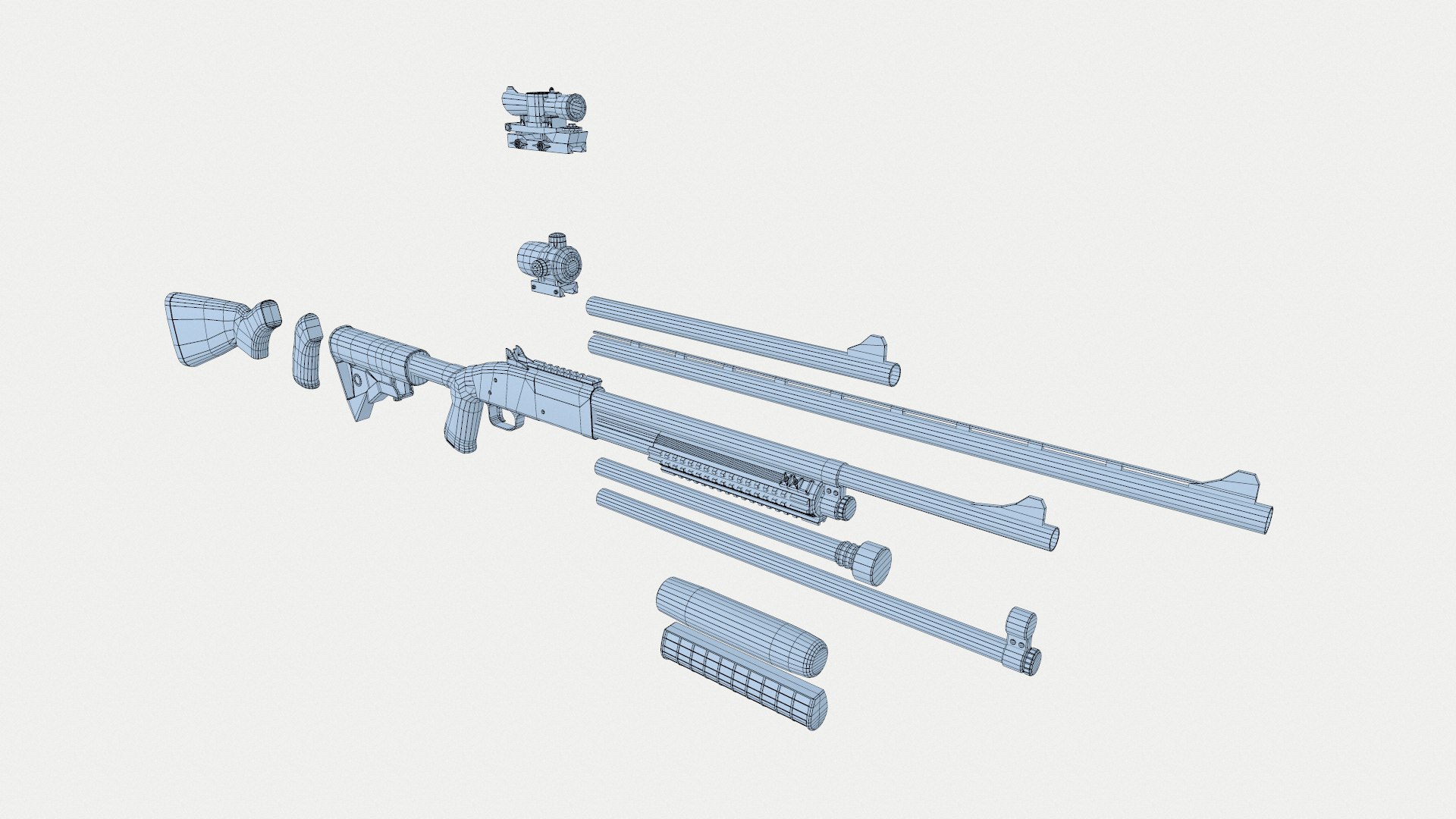 platform shotgun kit 3D model https://p.turbosquid.com/ts-thumb/WF/r8JC9K/yb9iJOfa/wireframe_4/png/1524722975/1920x1080/fit_q87/0b7474d84c041c40be1fbd2b9bc3501c48159b7e/wireframe_4.jpg