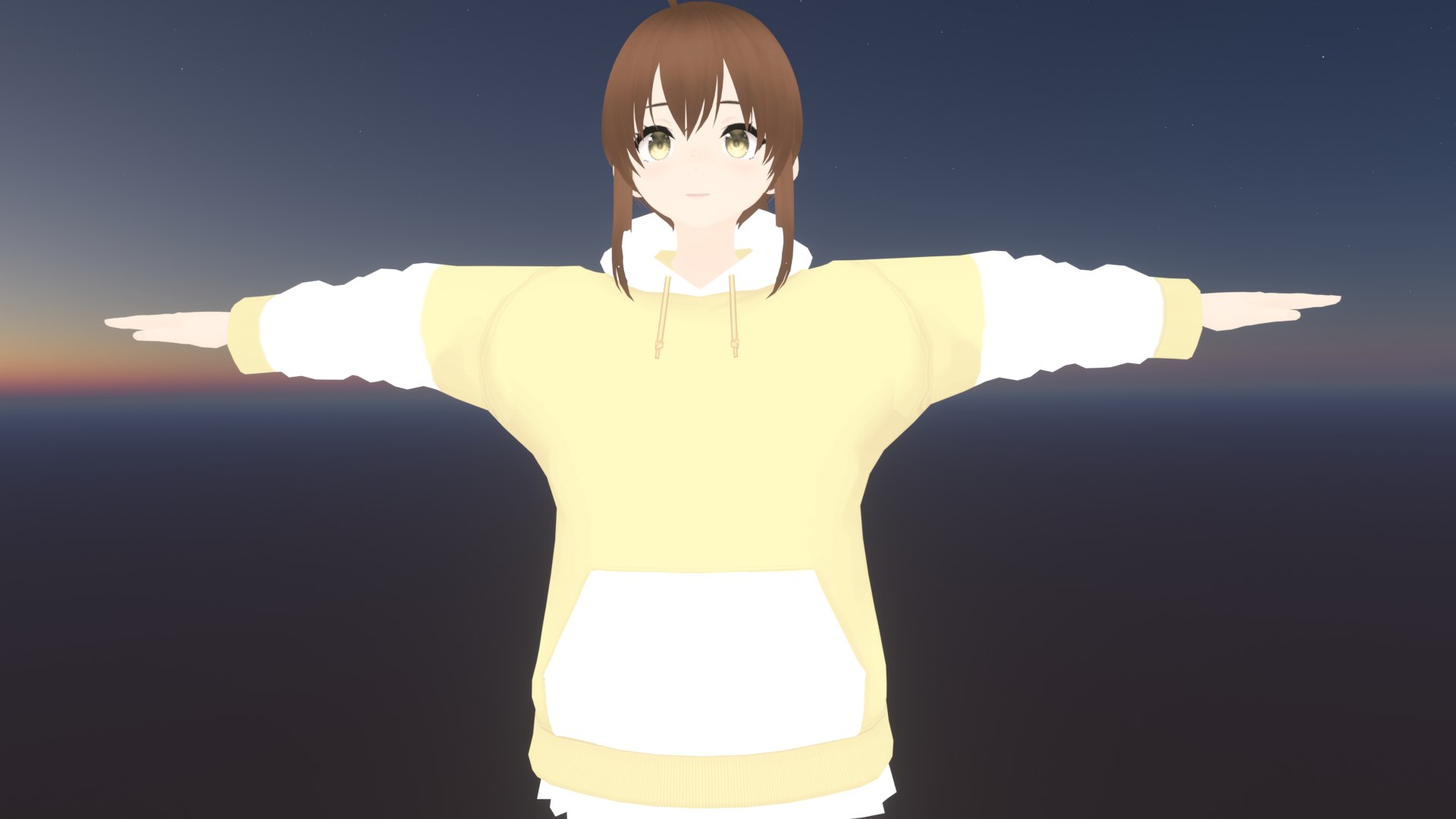 3D model game ready Low Poly Anime Character 30 VR / AR / low-poly