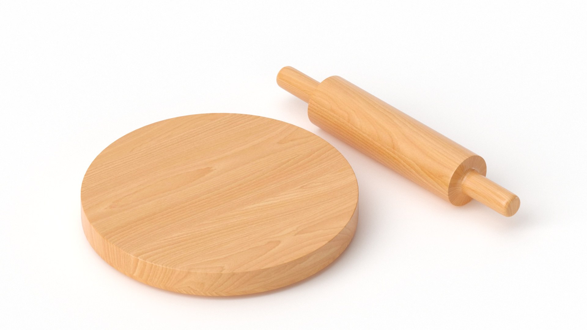 Kitchen Rolling Pin 3D model TurboSquid 2168653