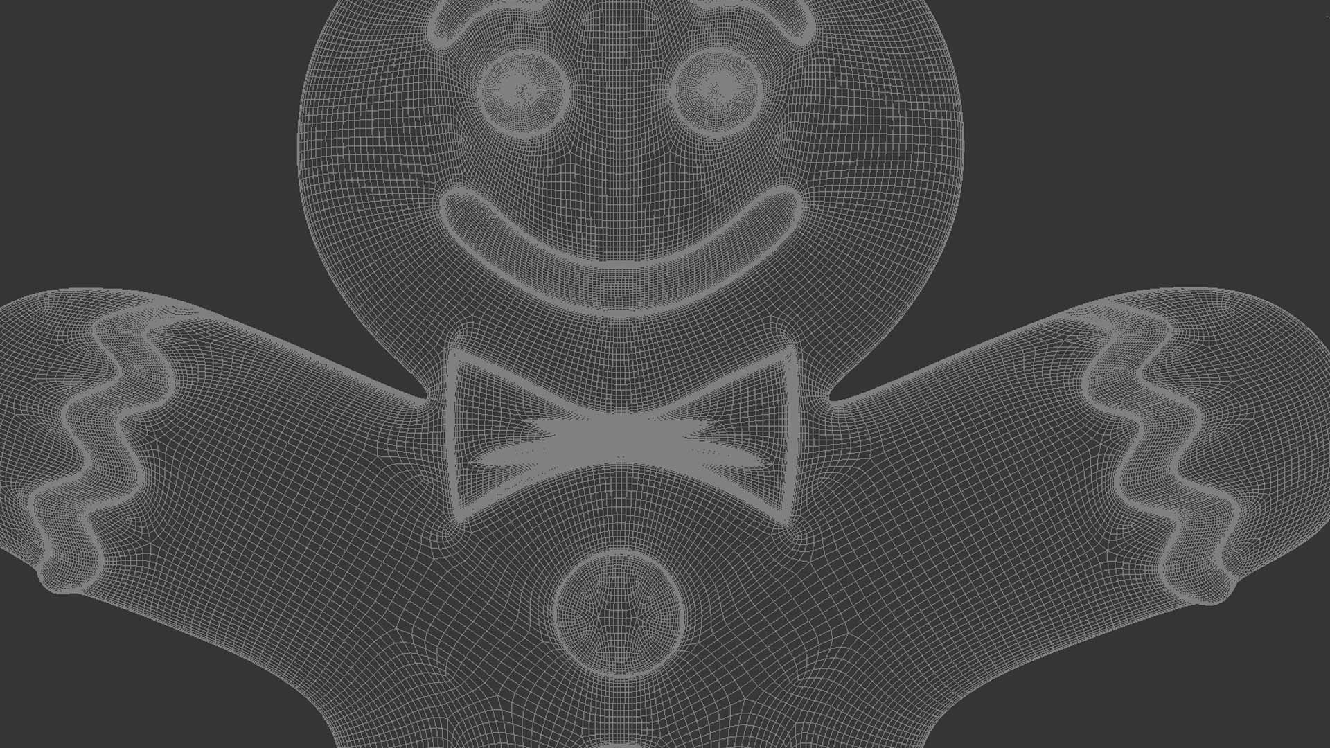 Gingerbread Man 3D model - TurboSquid 2156457