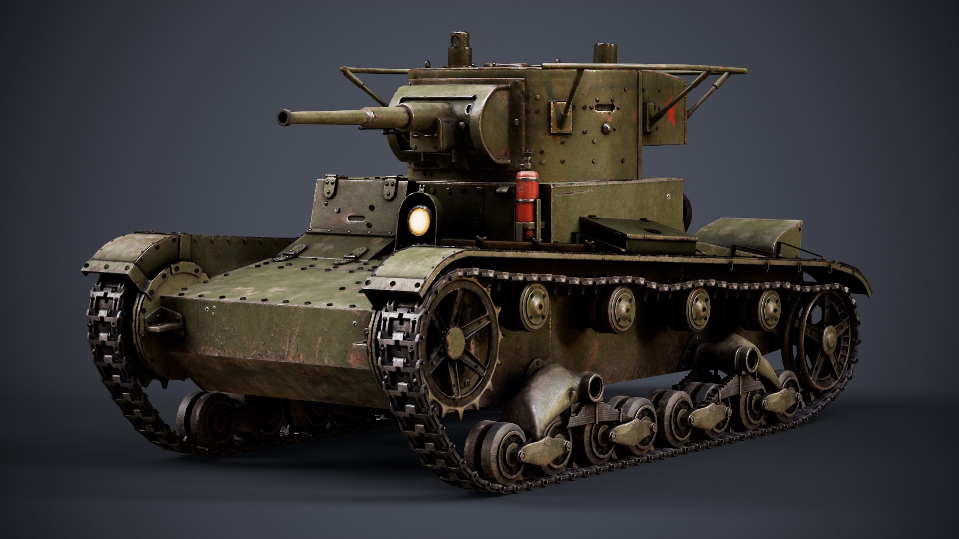 3D T26 Tank Gameready - TurboSquid 2141074