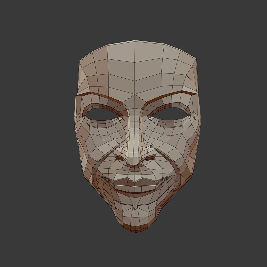 3D Model Anonymous Mask - TurboSquid 1284793
